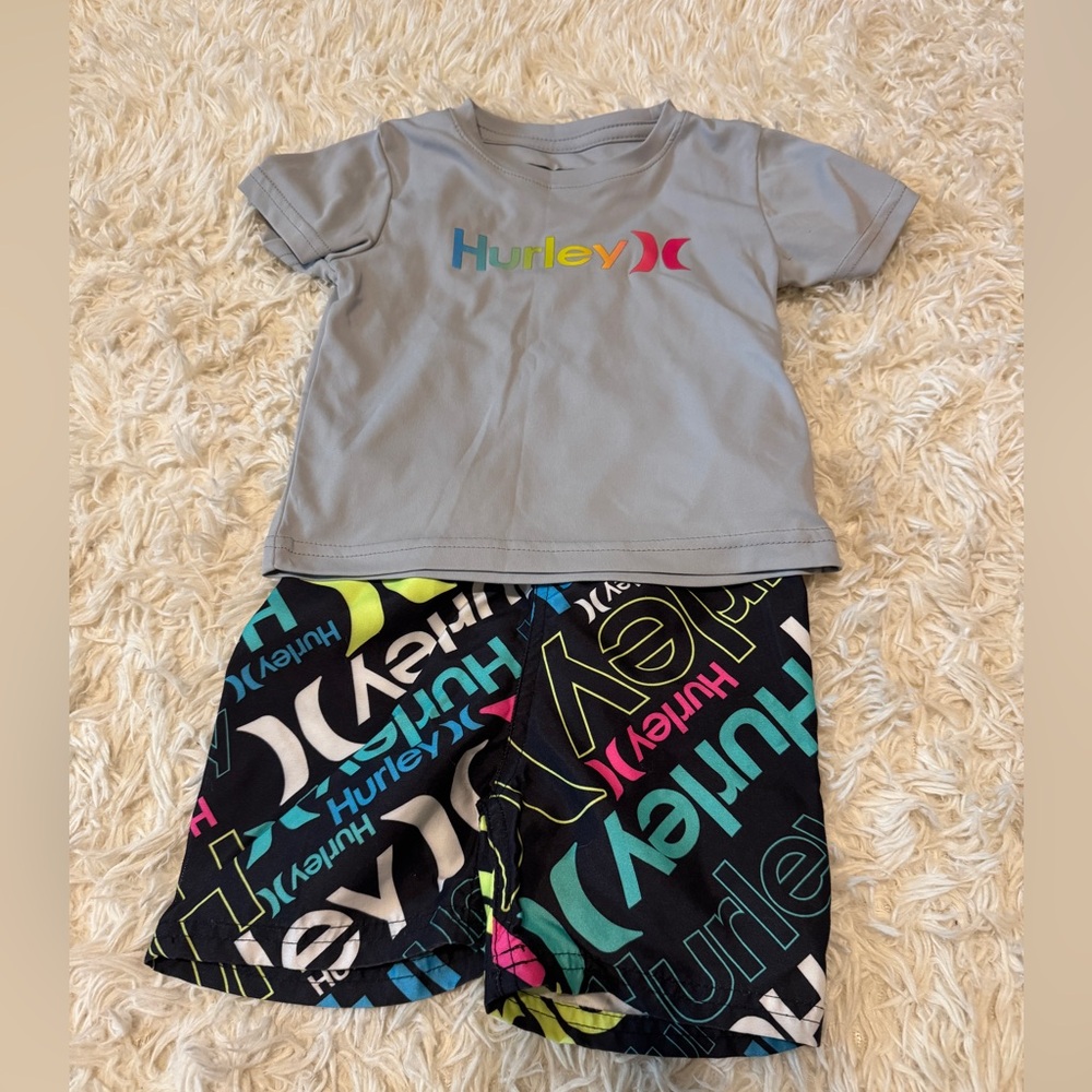 Toddler matching sets: Hurley, NBA, champion